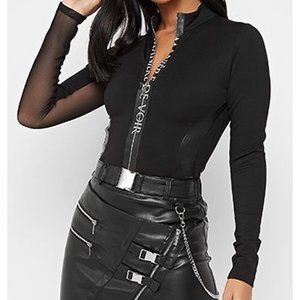 MANIÈRE DE VOIR LONG SLEEVE BODYSUIT